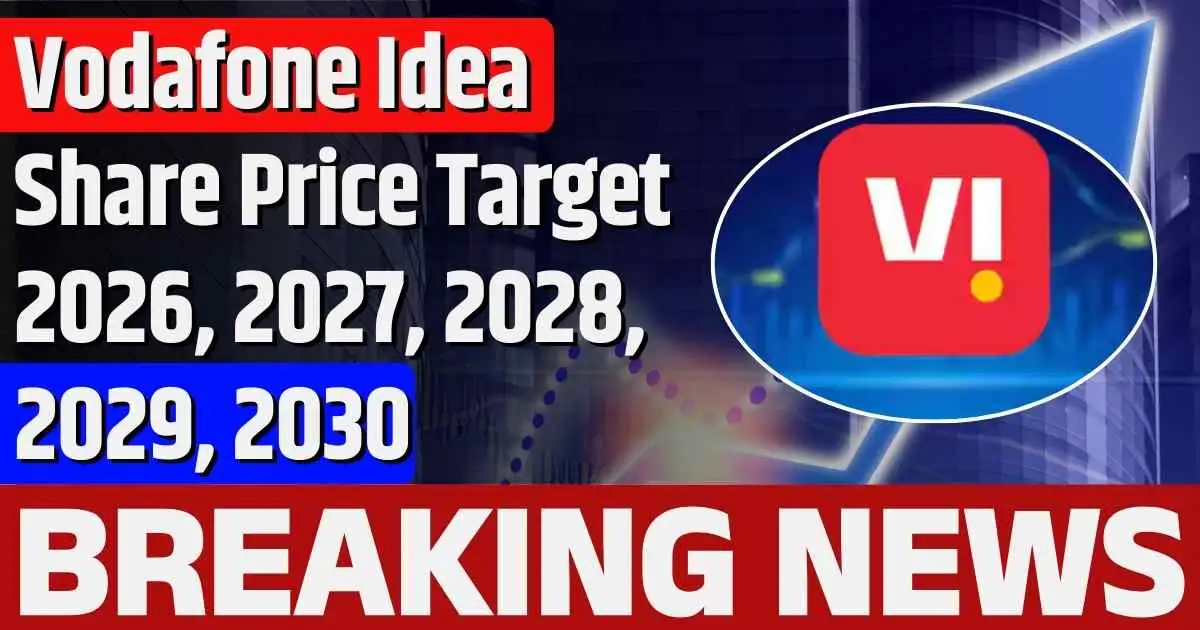 Vodafone Idea Share Price Target 2026, 2027, 2028, 2029, 2030