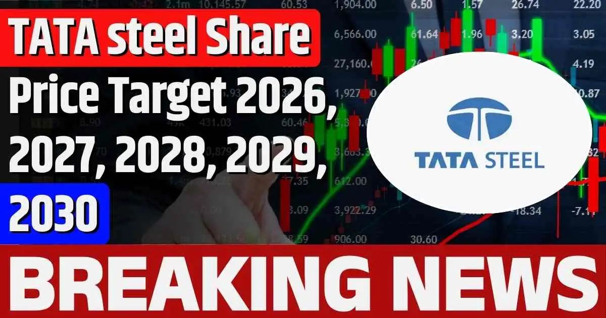 TATA steel Share Price Target 2026, 2027, 2028, 2029, 2030