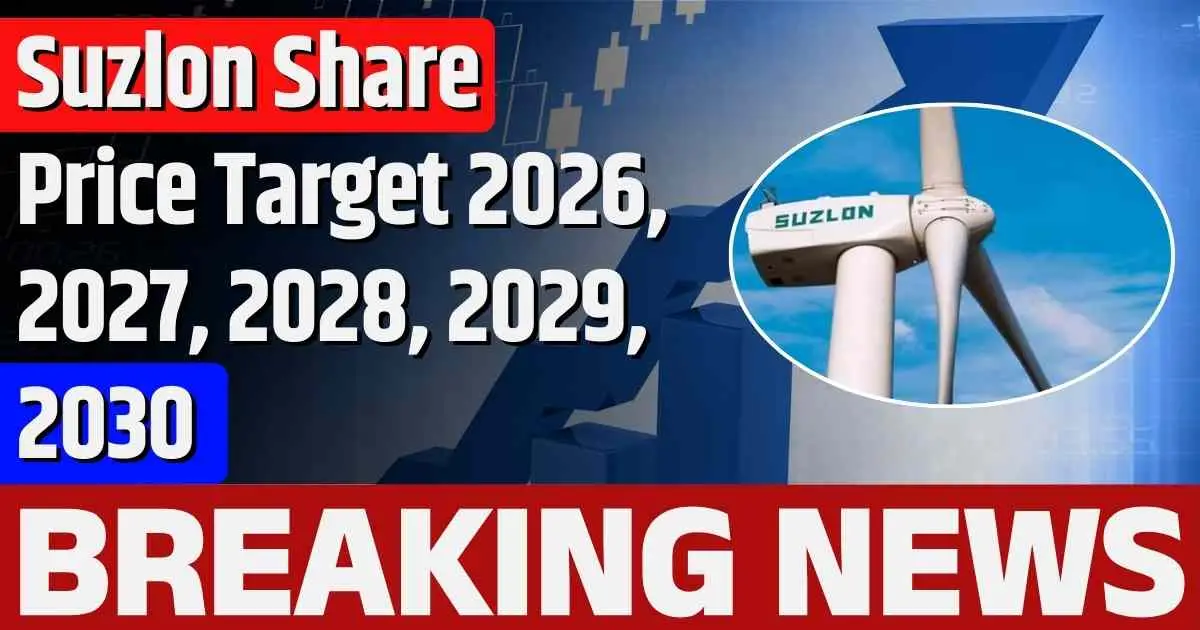 Suzlon Share Price Target 2026, 2027, 2028, 2029, 2030
